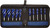 10 PC SPEEDBOR MAX SET W/CASE