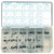 Precision Brand 13970 Stainless Steel Woodruffkey Assortment 66 Piece (1 AS)