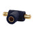 Cooper Interconnect E1012-2324 T Connector Blk M/M/F 2-4/0