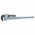 Ridgid 31115 848 48" Aluminum Straight Pipe Wrench