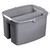 Rubbermaid Commercial FG261700GRAY Double Bucket (6 EA)