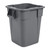 Rubbermaid Commercial FG353600GRAY Brute Cont Sq W/O Lid 40G/151.4L Gray (4 EA)