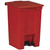 Rubbermaid Commercial FG614400RED Step-On Can 12G/45L Red