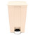 Rubbermaid Commercial FG614600BEIG Step-On Can Mobile 23G/87L Beig