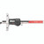 L.S. Starrett 3753B-6/150 6" Elect Depth Gage .0005"Res 0-6"Rng Spc Output