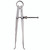 L.S. Starrett 50336 73A-6 6" Inside Caliper