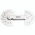 L.S. Starrett 51297 Gage-272Ma 18 Leaves .075-5 mm  Range By 0.55 mm