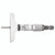 L.S. Starrett 52115 440Z-3Rl 0-3" Depth Gage