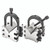 L.S. Starrett 52592 568C V-Block(2) & Clamp (1 SET)