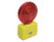 Cortina 03-10-3WRY6V Barr. Light 3Way Red Lens Yel Case 6 Volt