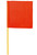 Cortina 03-229-3406 Orange Mesh Flag 18" W/24" Dowel