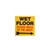 Cortina 03-600-23 Message Label Wet Floorplease Walk To The Right