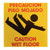 Cortina 03-600-26 Wet Floor/Cuidado Piso Mojado (Eng/Spn) 3000546