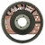 Weiler 50803 4 1/2"Tiger Disc Big Catabr Flap Phenolic Bk