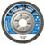Weiler 50513 Fd-4-1/2" 40Grit Flap Wheel 7/8" Arbor