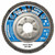 Weiler 50514 4-1/2" Dia. 60Grit Flap Wheel 7/8"Arbor H