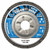 Weiler 50515 4-1/2" Dia. 80-Grit Flapwheel 7/8"Arbor H