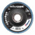 Weiler 31347 4-1/2 Wolv Angle Phenolic Back 120Z 7/8 Arb Hole