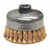 Weiler 12776 4" Single Row Cup Brushknotted Wire .020 Brinze