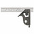 L.S. Starrett 50051 11H-6-4R 6" Combinationsquare- 4R Grad