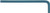 Bondhus 13910 3/16" Hex L-Wrench - Long Bx/100 (1 BX)