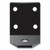 Checkers VIAMOUNT Wrng Whip Mount Bracket"L" Styleblk Powder Coa