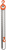 Cm Columbus Mckinnon 2213 622 2T 15'Lift W/13' Hand Chain