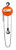 Cm Columbus Mckinnon 4725 Cyclone Hoist 1 1/2Ton W/15Ft Lift