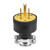 Eaton Crouse-Hinds 1709 15 Amp Blk Plug Commercial Grade Rubber