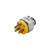 Eaton Crouse-Hinds 2867 15 Amp Ylw Plug Commercial Grade Vinyl Armored