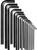 Eklind Tool 87170 Hex-L Key Set; 20Pc Inchset In Pouch (1 ST)