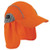 Ergodyne 12521 Chill-Its 6650 High Perform. Hat W/Neckshade Or