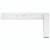 L.S. Starrett 50128 20-1-1/2 Master Precision Square- 1-1/2" Blade