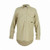 MCR SAFETY FR LONG SLEEVE WORK SHIRT TAN X2