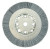 Weiler 31123 6" Narrow Nylox Wheel .040/120 5/8"-1/2" A.H.