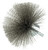 4" CIRCULAR FLARED END BRUSH .008SS