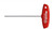 Wiha Tools 33402 2.5X100 mm  T-Handle Metric Hex Wrench