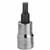 Wright Tool 3208 3/8" Drive Allen Type Socketw/Bit 1/4"