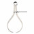 L.S. Starrett 50369 79B-8 8" Yankee Spring-T