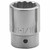 Wright Tool 6166 2-1/16" 3/4" Drive 12Pat Standardsocket