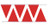 Presco SPF91260R Pennant Flag Red