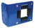 ROLLER BRACKET STD BLUE
