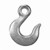 1/2IN CLEVIS SLIP HOOK GRADE 43  ZINC PL