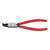 Knipex 44 21 J21 Internal 90 Angled Snap Ring Pliers-Forged Tips