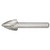 Alfa Tools B71420 SM-41 Carbide Burr 1/8" Head 1/8" Shank