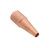 209035: Miller Fastip Style 3/8" Tapered Copper MIG Nozzle MIG Nozzle - Miller Fastip Style Tapered