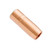 401-5-75: 3/4", 1/4" Recess Copper MIG Nozzle MIG Nozzle - Tregaskiss Heavy Duty 1/4" Recess