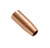 21-50: 1/2" Threaded Copper MIG Nozzle MIG Nozzle - Tweco Style Self Insulated