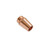 24Ct-62S: 5/8" Course Thread, 1/8" Recess Copper MIG Nozzle MIG Nozzle - Tweco Style Coarse Thread 1/8" Recess