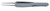 Knipex Premium Stainless Steel Precision Tweezers-Blunt Tips-ESD Rubber Handles 922111ESD